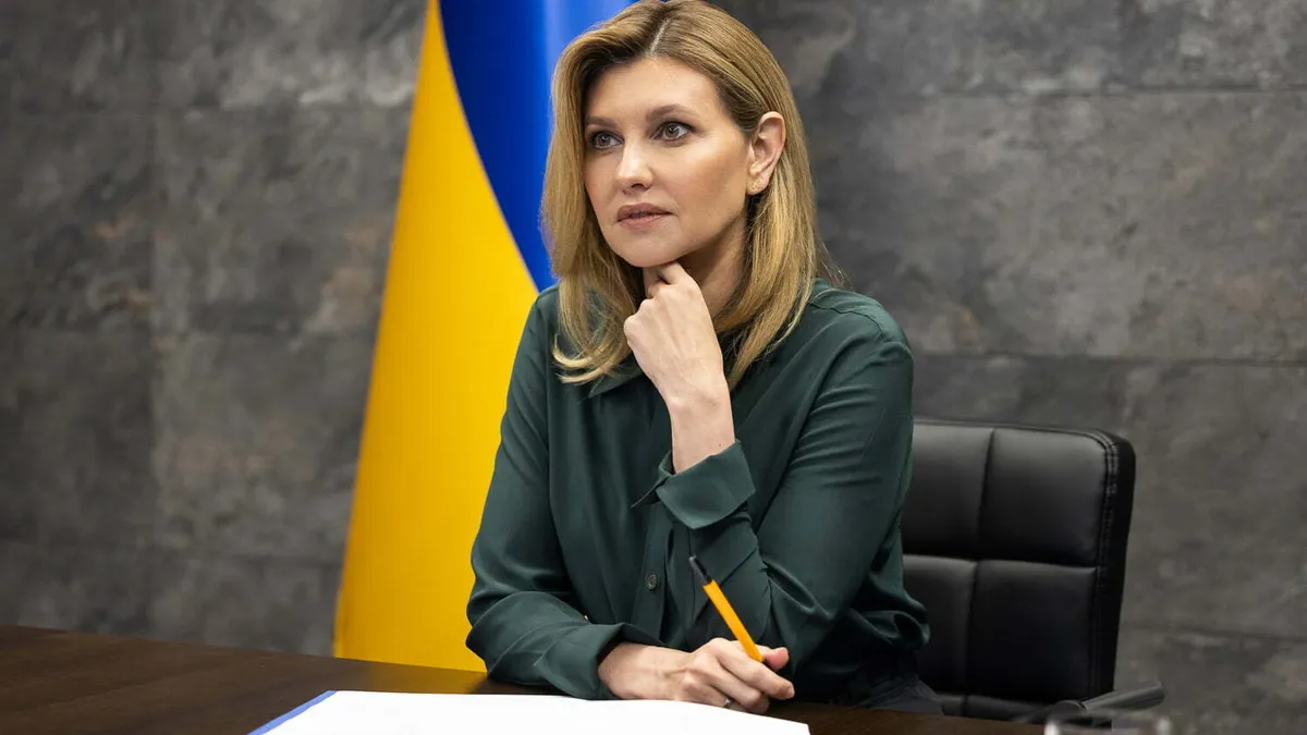 Compromisul cu Rusia nefezabil (sursa: Facebook/Олена Зеленська)