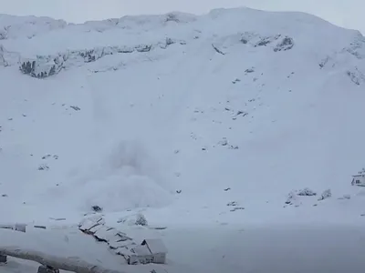 Ninsori abundente, alertă la Bâlea Lac (sursa: Facebook/Serviciul Public Județean Salvamont Sibiu)