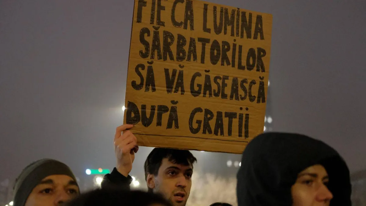 Protest împotriva abuzurilor din justiție (sursa: Facebook/Anastasia Ehim)