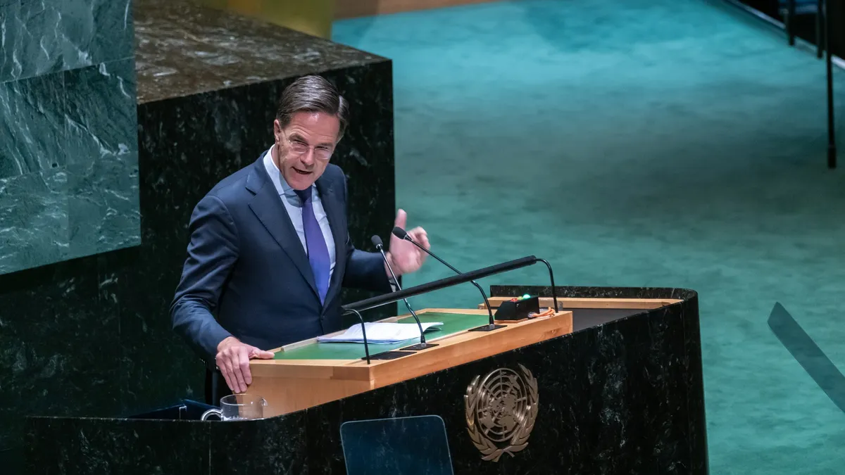 Mark Rutte îl avertizează pe Putin (sursa: Facebook/MinPres Mark Rutte)