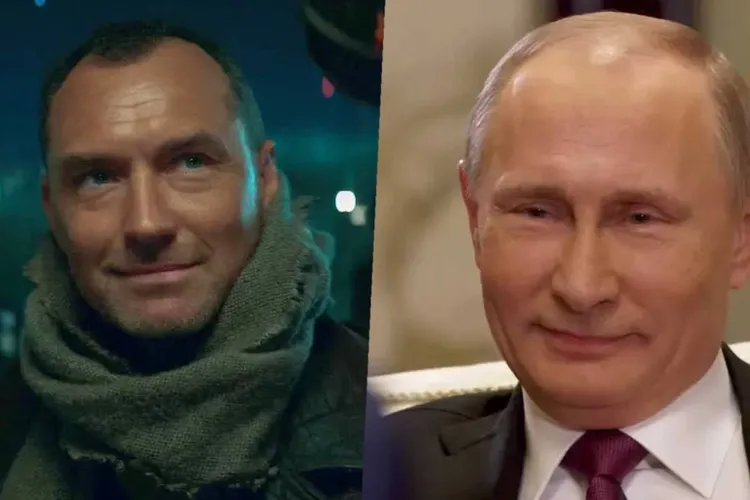 Jude Law, în rolul lui Putin (sursa: theplaylist.net)