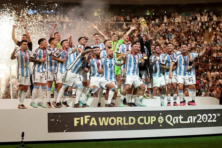 Rusia își asumă victoria Argentinei la Campionatul Mondial: meritul ar fi al vaccinului Sputnik V, folosit pe scară largă în această țară Foto: Facebook AFA - Selección Argentina