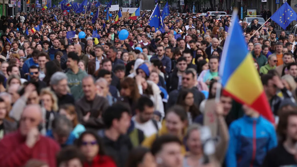 Ștefureac susține că diferența între Simion și Nicușor Dan s-a redus la 4% Foto: Inquam/Octav Ganea