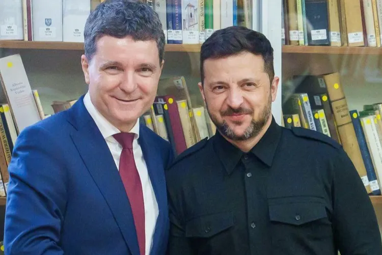 Zelenski, vizită oficială în România (sursa: Facebook/Nicușor Dan)
