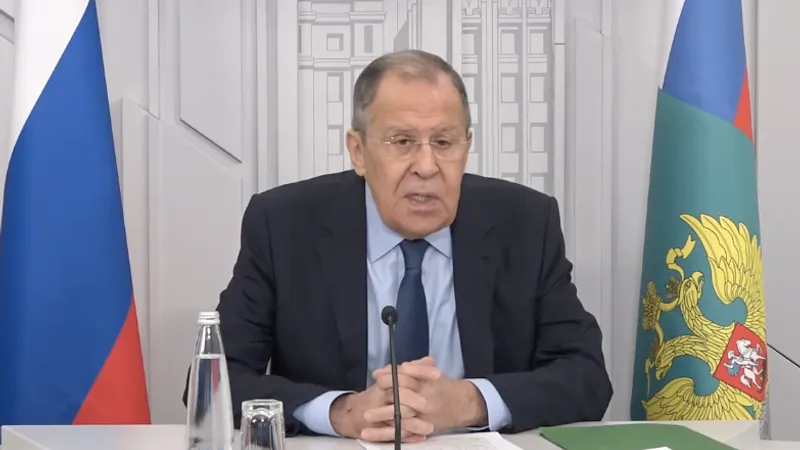 Putin, dezlănțuit prin vocea lui Lavrov (sursa: Facebook/Russian Foreign Ministry)