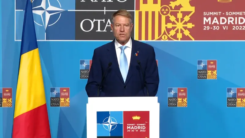 Iohannis așteaptă măsuri concrete de la Summitul NATO (sursa: Facebook/AdministratiaPrezidențială)