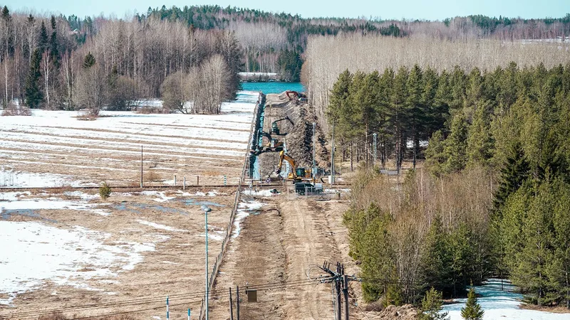 Finlanda, gard la granița cu Rusia (sursa: raja.fi)