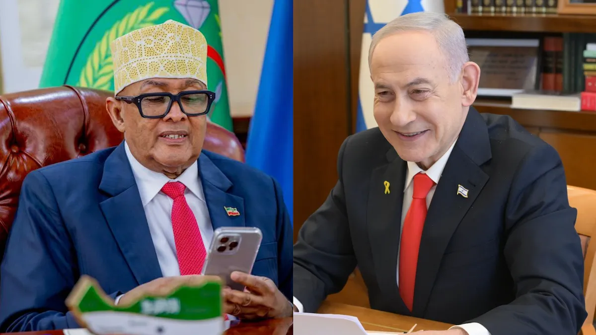 Israel, prima țară care recunoaște Somaliland, regiune desprinsă din Somalia, ca stat independent (sursa: Facebook/Benjamin Netanyahu)