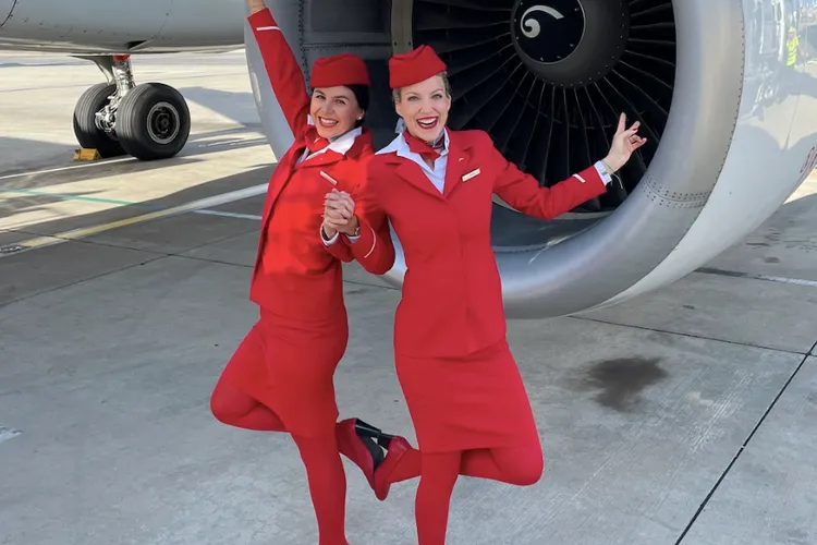 Austrian Airlines vinde bilete fără loc (sursa: Facebook/Austrian Airlines)