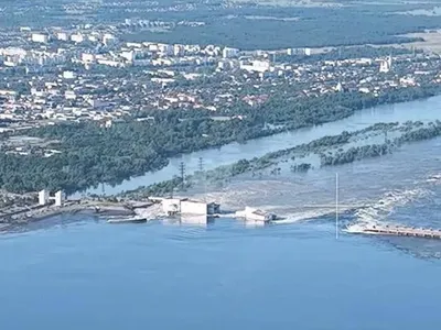 Distrugerea barajului de la Nova Khakovka lasă Crimeea fără apă Foto: Twitter