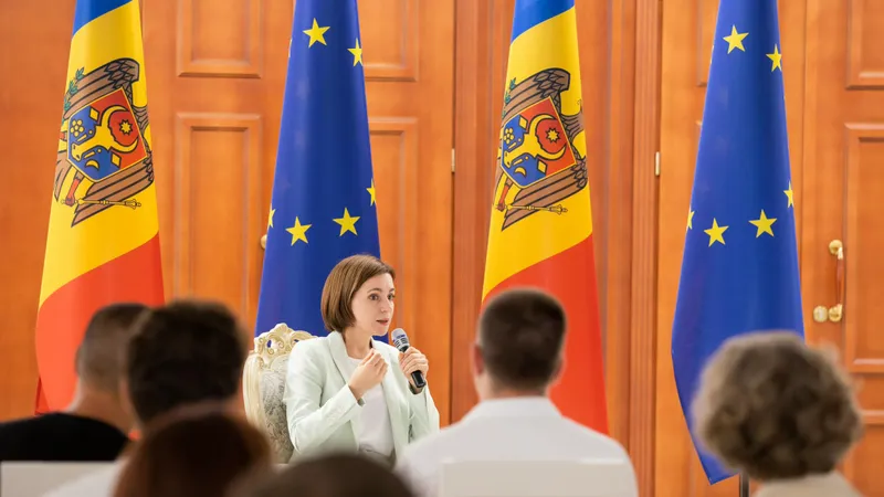 Maia Sandu, în Parlament: „Dacă ucrainenii nu țineau piept invaziei ruse, unde mergea Federația Rusă? Spre Nistru? Spre Prut?” Foto: Facebook