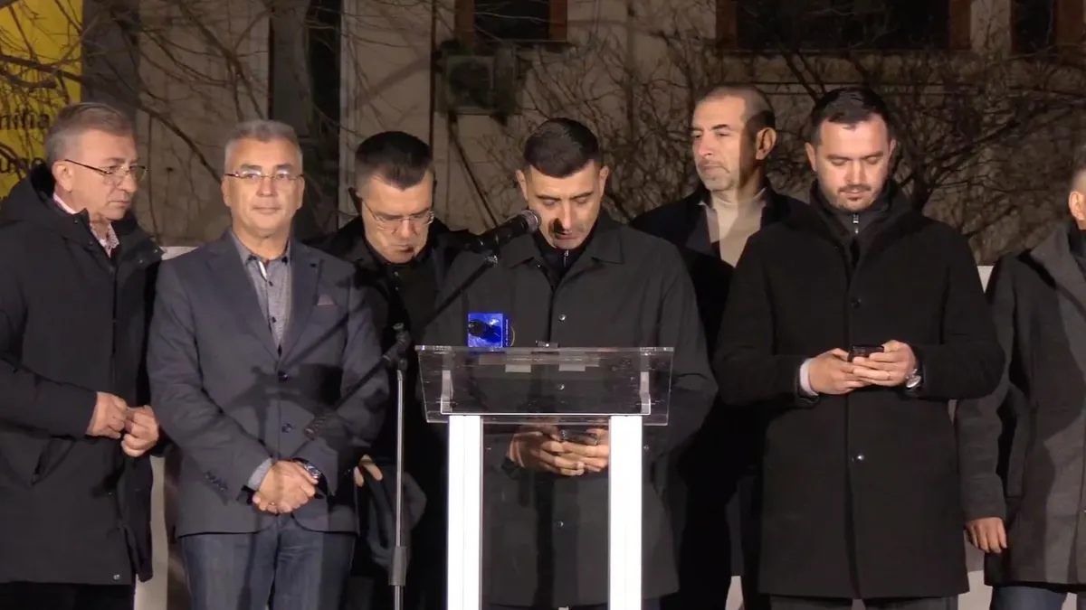 George Simion cheamă oamenii la vot (sursa: Facebook/George Simion)