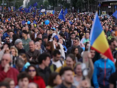 Zeci de mii de Ziua Europei (sursa: Inquam Photos/Octav Ganea)