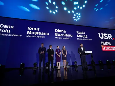 Patru miniștri USR în Guvernul Bolojan (sursa: Facebook/USR)