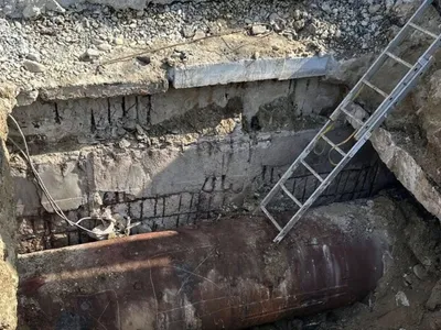 Surpare pe Șoseaua Mihai Bravu, trafic restricționat (sursa: Facebook/C.M. Termoenergetica București)