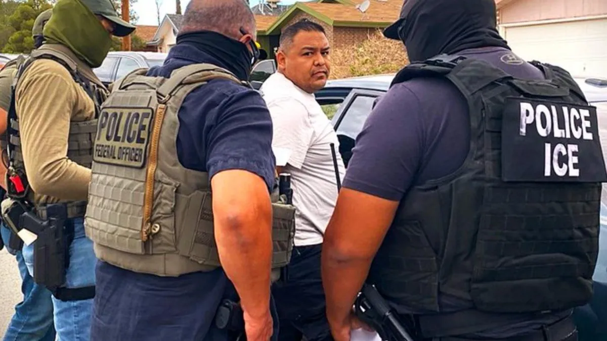 Trump, stare de urgență la Washington (sursa: Facebook/Immigration And Customs Enforcement)