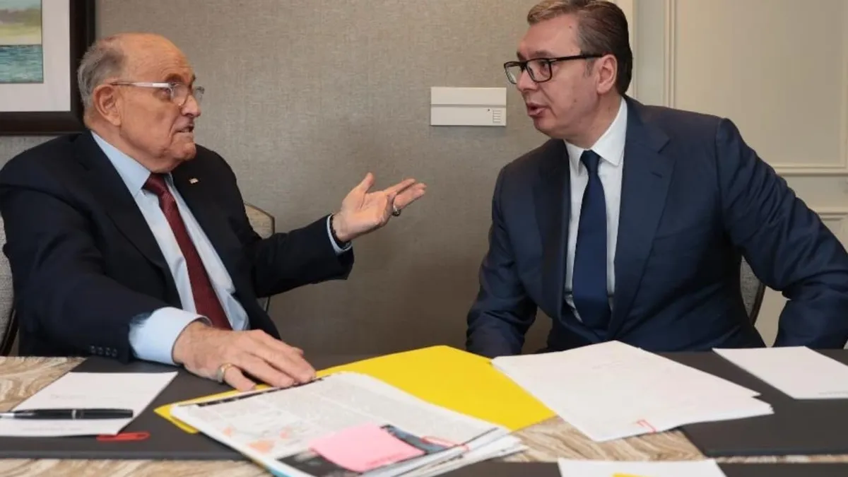 Președintele sârb pleacă din SUA bolnav (sursa: Facebook/Aleksandar Vučić)