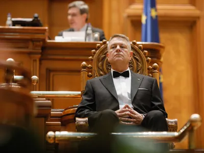 ANAF anunță public că l-a dat în judecată pe Iohannis și a cerut să i se pună poprire pe bunuri Foto: Inquam/George Calin