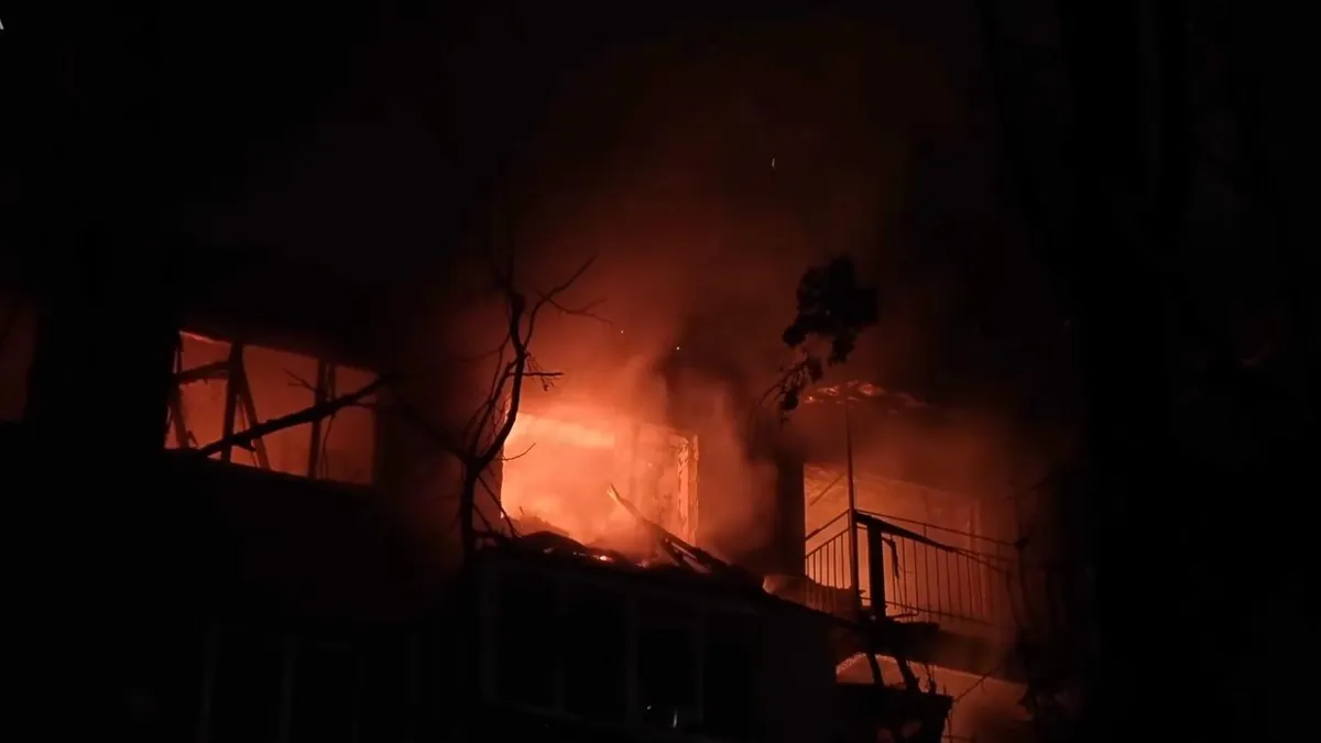 Atac masiv în Ucraina, 12 morți (sursa: Facebook/Volodimir Zelenski)