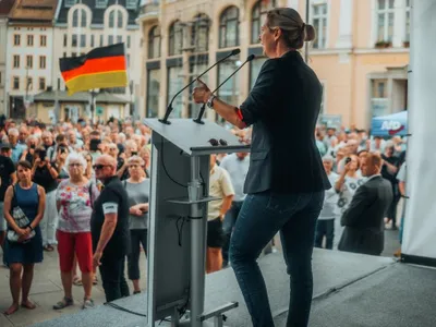 AfD, amendă uriașă pentru donații ilegale (sursa: Facebook/Alice Weidel)