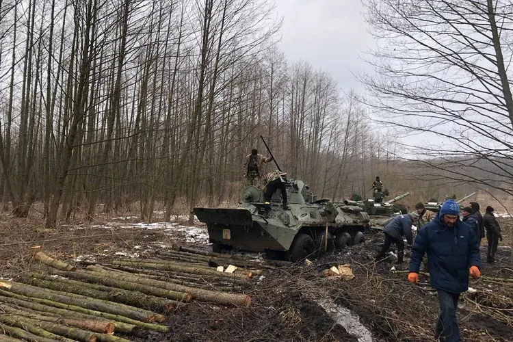 Evoluții militare în Ucraina Foto: Twitter