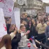 Proteste masive în Macedonia de Nord (sursa: X/Newsmax Balkans)