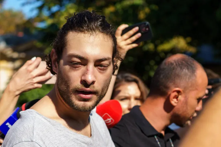 Fiul lui Ilie Dumitrescu, arestat preventiv (sursa: Inquam Photos/Tudor Pană)