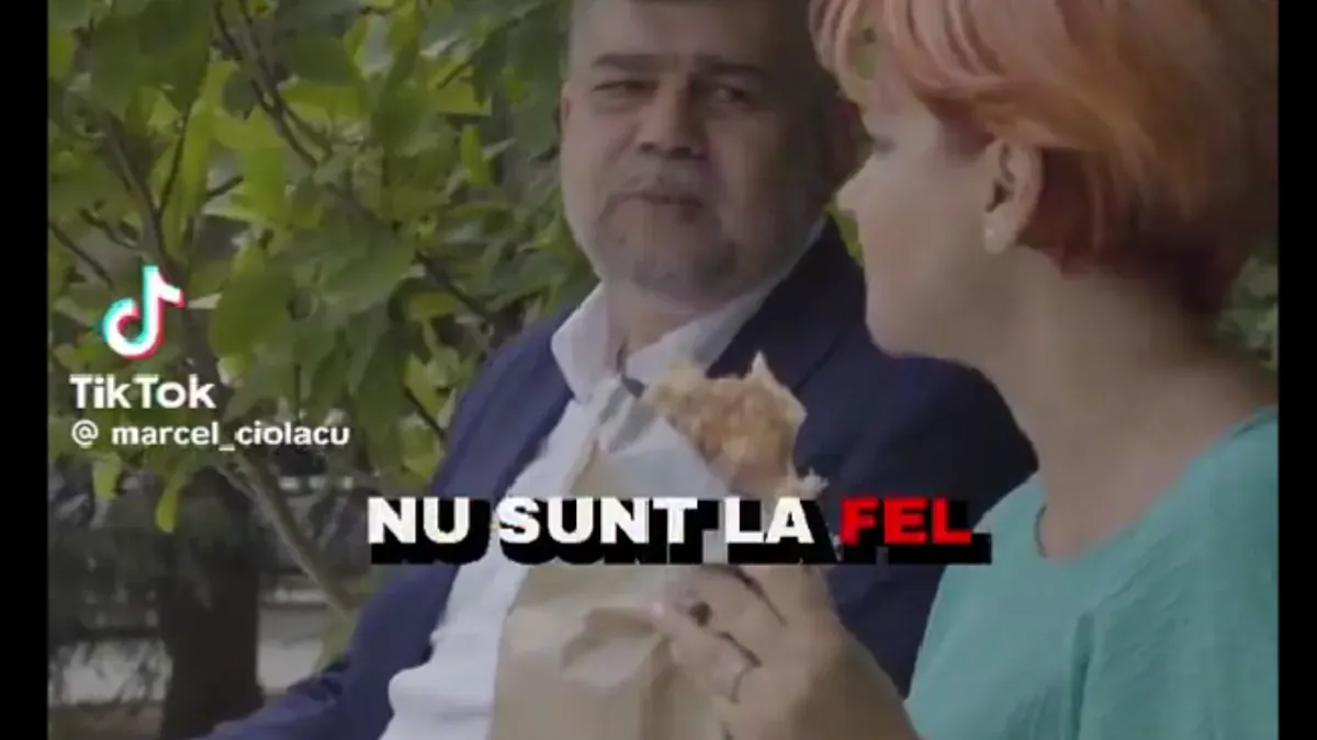 Ciolacu are proiecte mari de achiziții, la Buzău: pateuri, dulciuri și covrigi Foto: captură tiktok