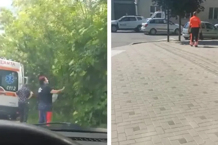 Angajații de pe Ambulanță făceau cumpărături sau culegeau soc Grupaj foto: Digi 24