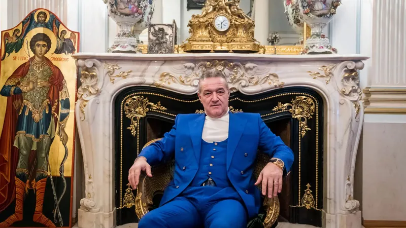 Becali povestește cum a ajuns în anul III de facultate Foto: X/Twitter Rangers F.C.News