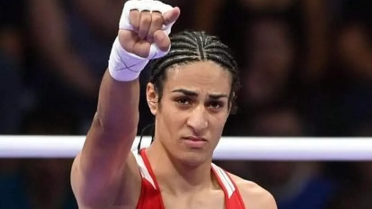 Algerianca Khelif are medalie la JO (sursa: Facebook/Page officially de Umane Khelif)