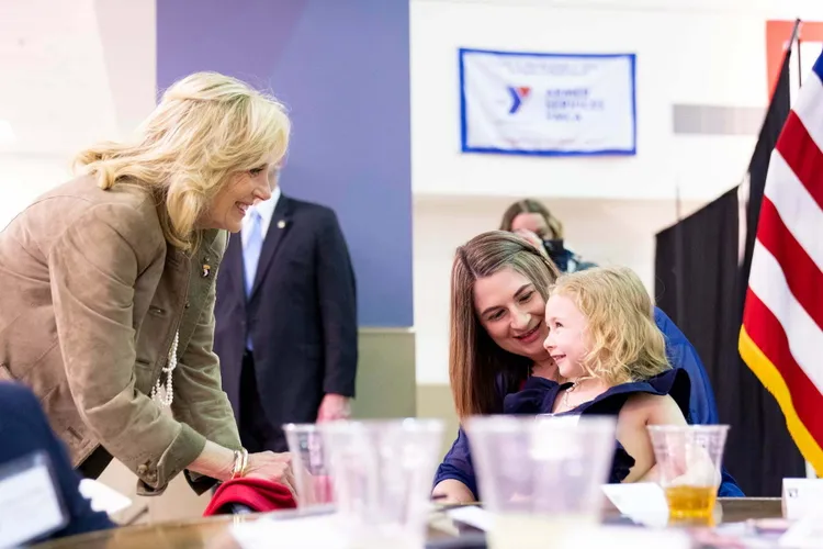 Jill Biden vine în România (sursa: Facebook/First Lady Dr. Jill Biden)
