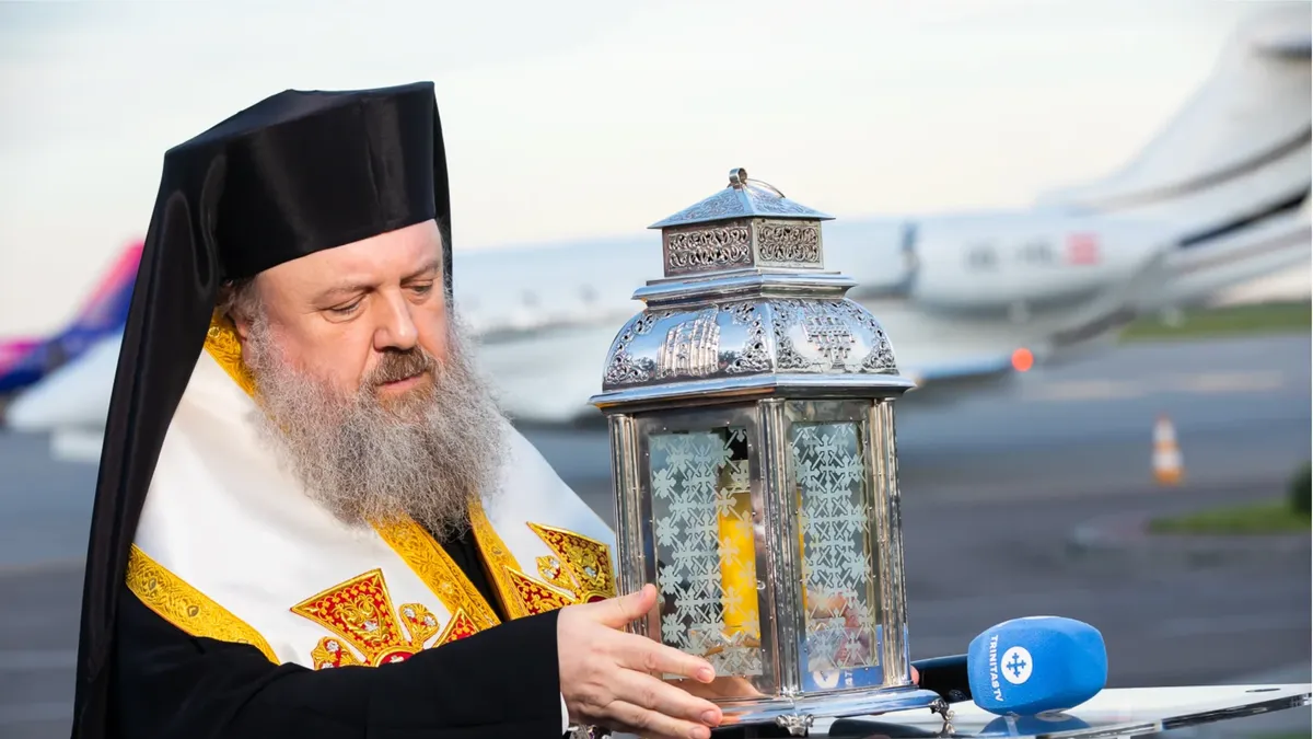 Războiul amenință aducerea Luminii Sfinte (sursa: basilica.ro)