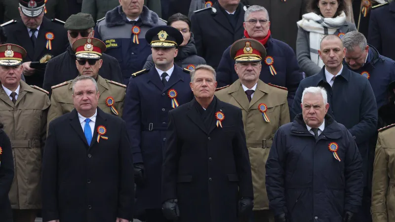 La parada militară, Ciolacu a lipsit (sursa: Inquam Photos/Octav Ganea)