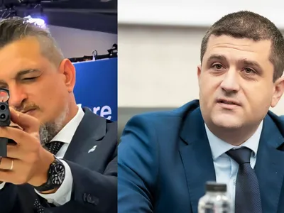 „Diavolul” Constantin Alexie-Cotan-Bodolan de la Economie căuta informații despre ministrul Miruță (sursa: LinkedIn/Constantin Alexie-Cotan-Bodolan, Facebook/Radu Miruță)
