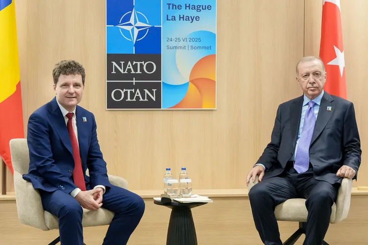 Nicușor Dan, întâlnire cu președintele Erdogan (sursa: X/Nicușor Dan)