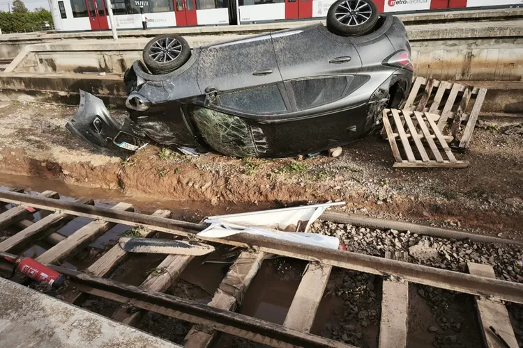 Salvare dramatică din inundațiile din Valencia