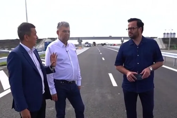 Promisiunea lui Grindeanu, că în 2025 se vor inaugura „minimum” 200 km de autostradă, spulberată Foto: captură video