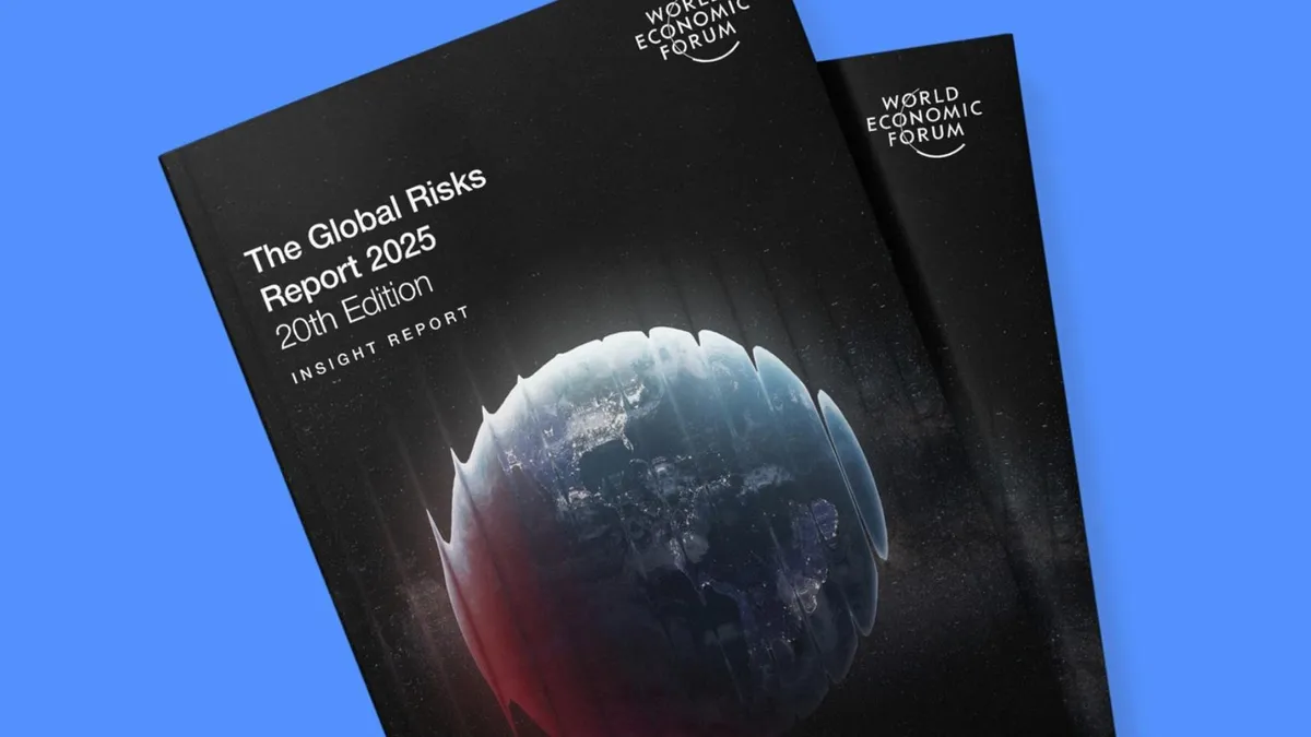 Marile amenințări globale ale anului 2025 (sursa: Facebook/World Economic Forum)