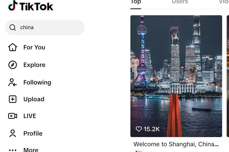 Utilizatorii TikTok, tendințe pro-China și pro-Rusia (sursa: TikTok)