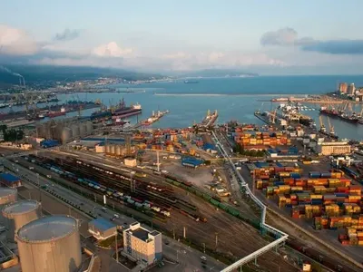 Terminalul petrolier din Novorosiisk, lovit dur de Ucraina Foto: X Komersant Ukraina