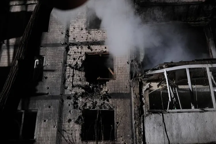 Rusia lansează 805 drone asupra Ucrainei (sursa: Facebook/Volodimir Zelenski)