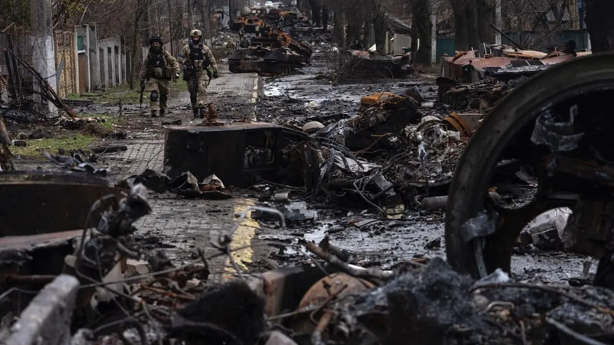 Crimele din Ucraina, parte a strategiei Moscovei Foto: Twitter