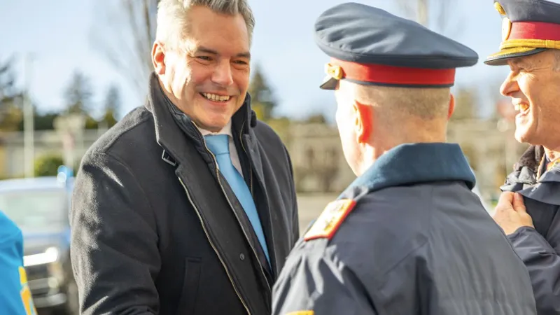 Austria: România, Bulgaria, fără Schengen terestru (sursa: Facebook/Karl Nehammer)