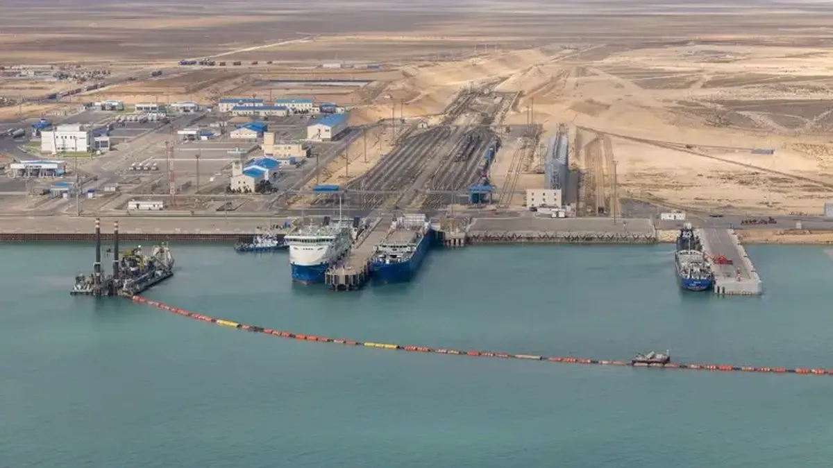 Ucraina atacă rușii în Marea Caspică (sursa: zakon.kz)