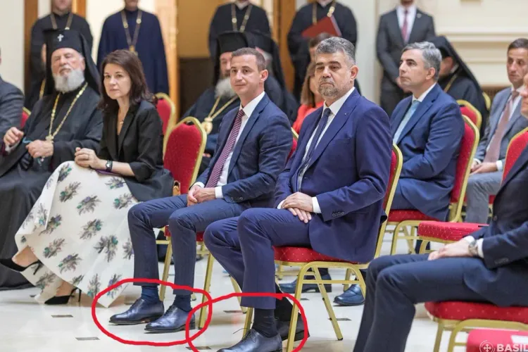 Simonis, cu ciocate italienești, crede că îi poate disprețui pe liderii USR Foto: Basilica.ro