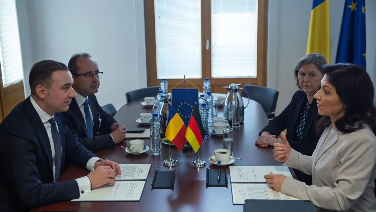 România și Germania semnează acord energetic (sursa: Facebook/Bogdan Ivan)