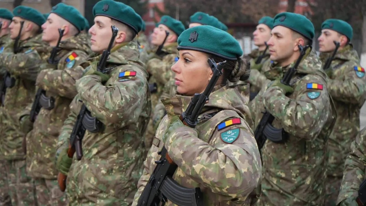 Reintroducerea stagiului militar divizează România (sursa: Facebook/MApN)