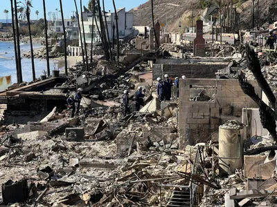 Los Angeles, casele incendiate, fără asigurare (sursa: X/Griff Jenkins)