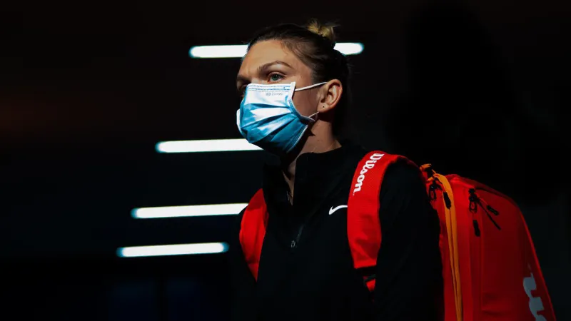 Simona Halep nu a mascat Roxadustatul (sursa: Twitter/Simona Halep)